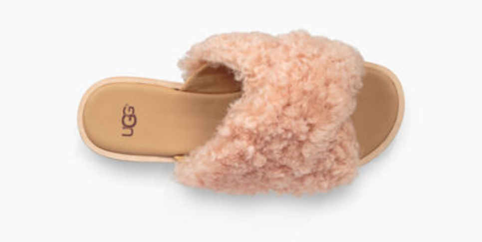 Joni Furry Slide Sandals UGG Official